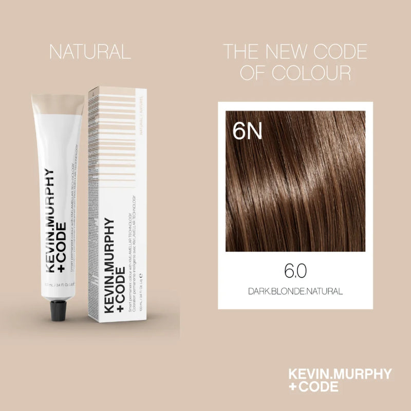 CODE+ - 6.0/6N - DARK BLONDE NATURAL - 100ml