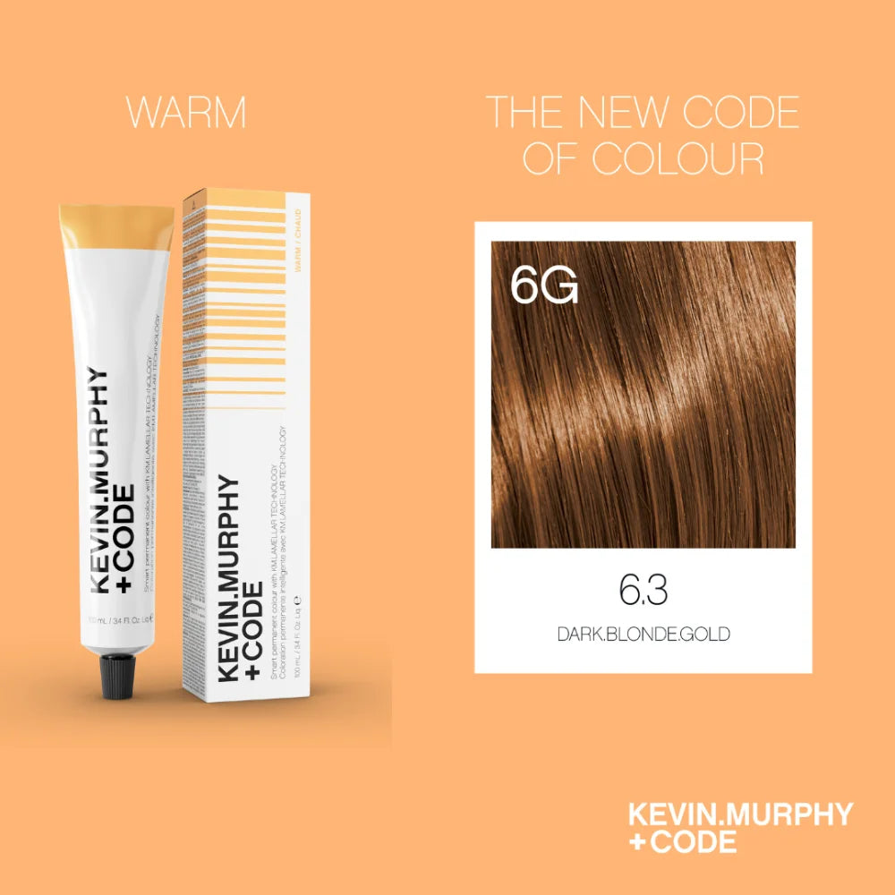CODE+ - 6.3/6G - DARK BLONDE GOLD - 100ml – International Beauty