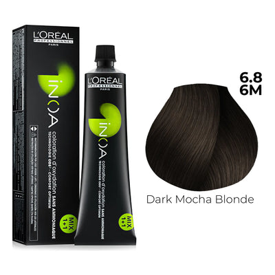 6.8/6M - Dark Mocha Blonde - Inoa Mocha