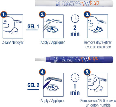 Refectocil | TWO GO PEN - 6 of each with free Display