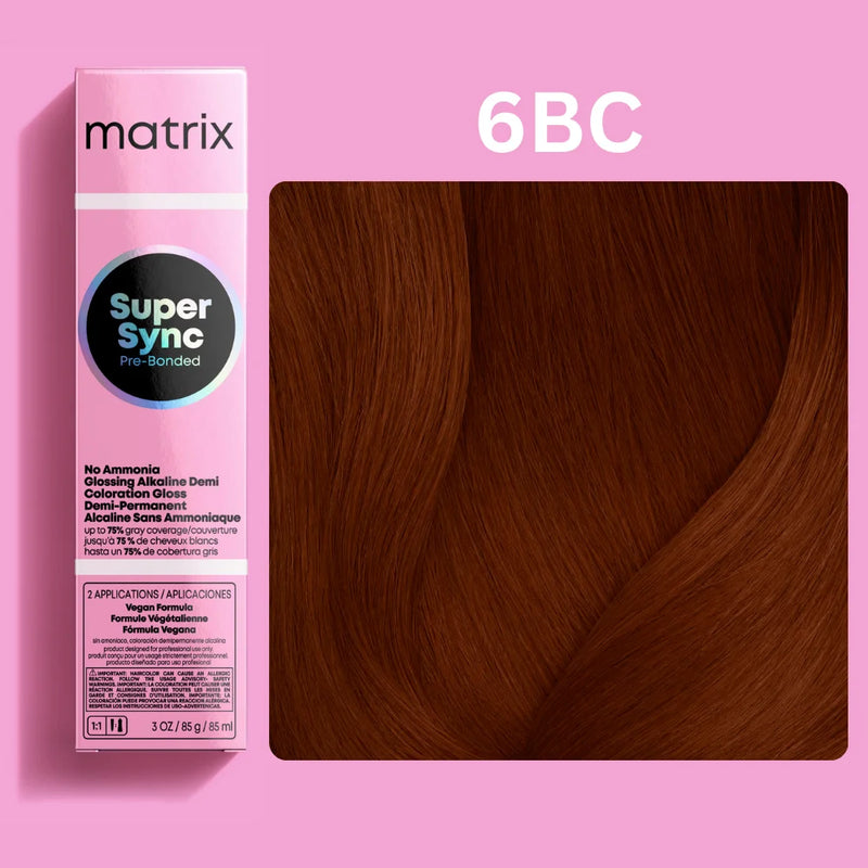 Super Sync - 6BC/6.54 - Brown Copper - Light Brown - 85ml