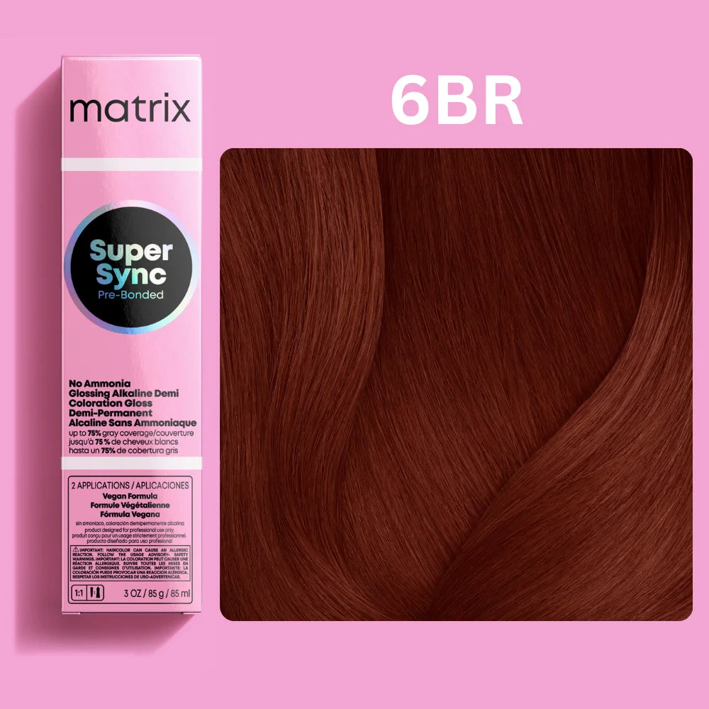 Super Sync - 6BR/6.56 - Brown Red - Light Brown - 85ml