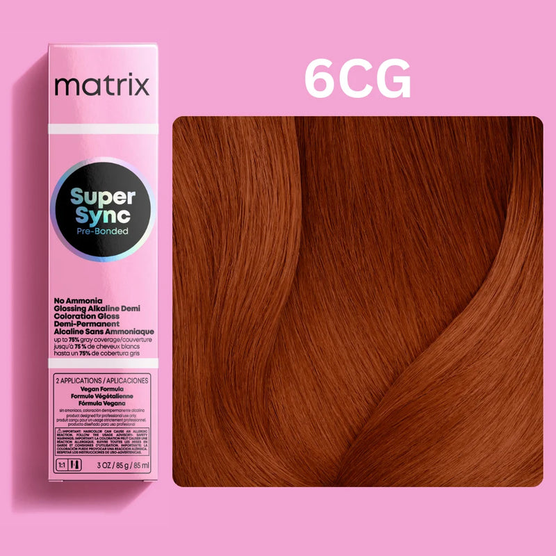 Super Sync - 6CG/6.43 - Copper Gold - Light Brown - 85ml