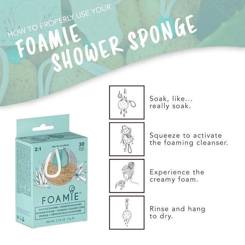 Foamie Sponge Bar - 80g