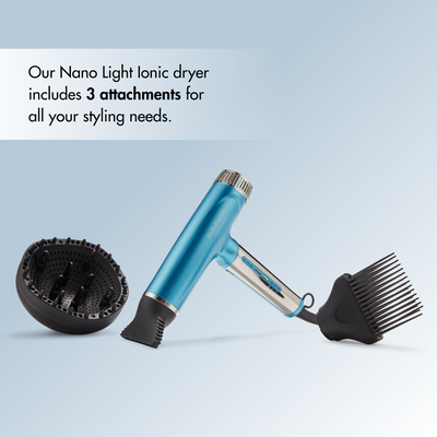 BP - NT - HIGH SPEED NANO LIGHT HAIRDRYER - BLUE