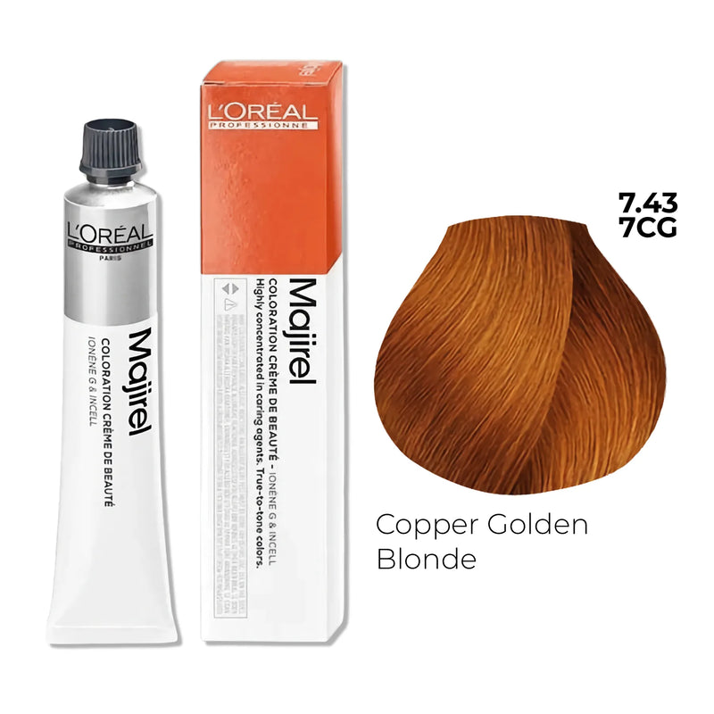 7.43/7CG - Copper Golden Blonde - Majirel Copper