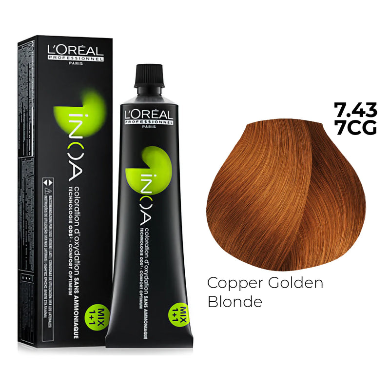 7.43/7CG - Copper Golden Blonde - Inoa Copper