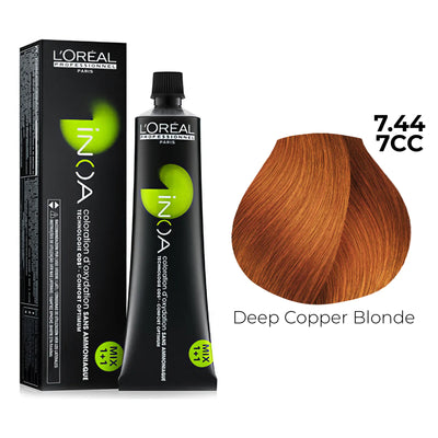 7.44/7CC - Deep Copper Blonde - Inoa Copper