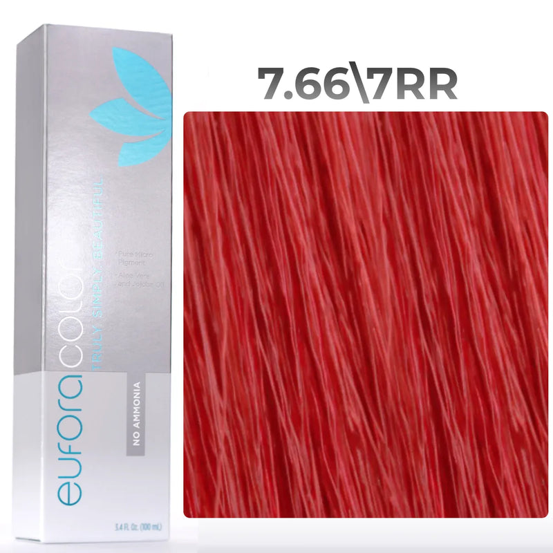 7.66\7RR - Medium Intense Red Blonde - No Ammonia - 100ml