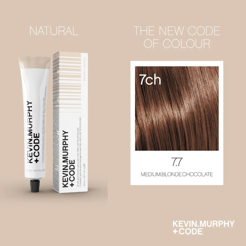 CODE+ - 7.7/7ch - MEDIUM BLONDE CHOCOLATE - 100ml