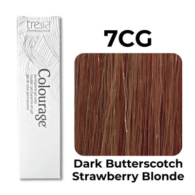 7CG - Dark Butterscotch Strawberry Blonde - Colourage