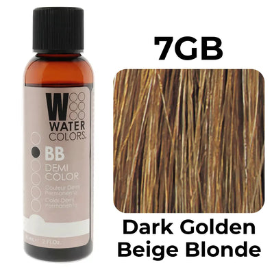 7GB - Dark Golden Beige Blonde - Watercolors BB Demi