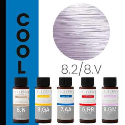 8.2/8V - Light Blonde Violet - Eleven Australia Liquid Color