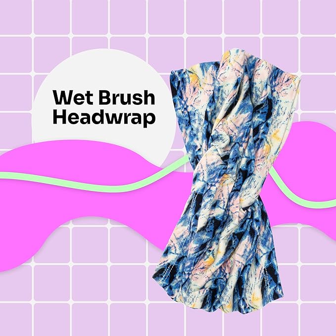 Wet Brush - Eternity Headwrap - Blue Dye