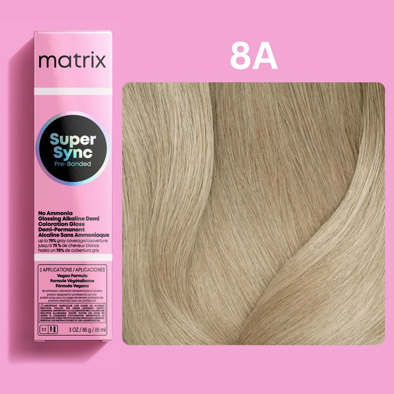 Super Sync - 8A/8.1 - Ash - Medium Blonde - 85ml