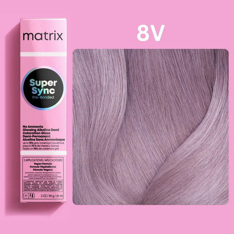 Super Sync - 8V/8.2 - Violet - Medium Blonde - 85ml