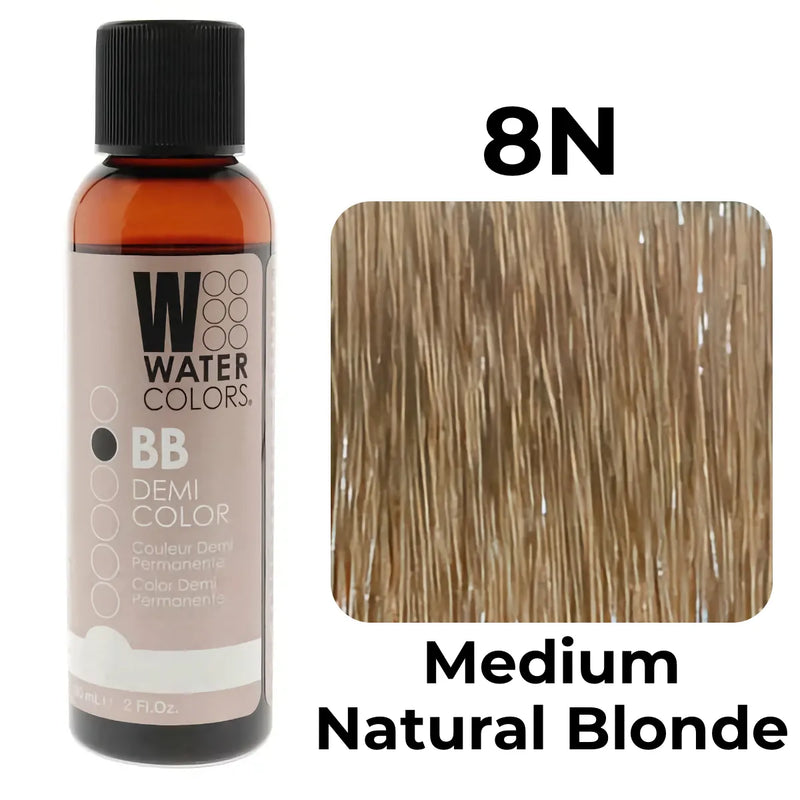 8N - Medium Natural Blonde - Watercolors BB Demi