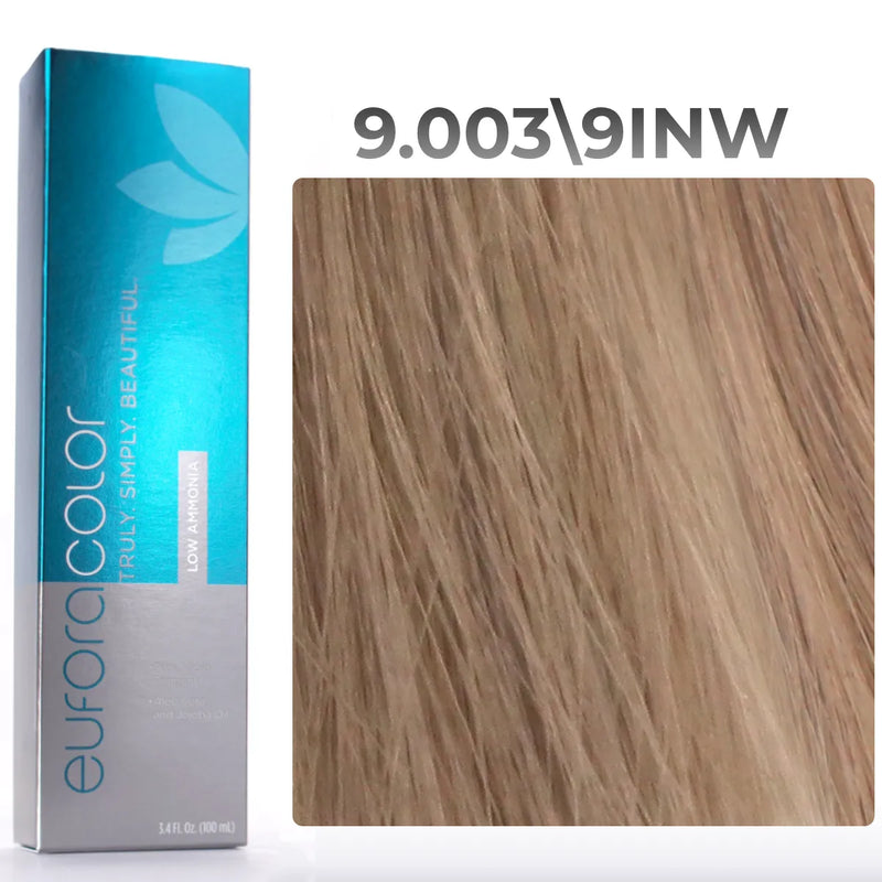 9.003\9INW - Very Light Intense Natural Warm Blonde - Low Ammonia - 100ml