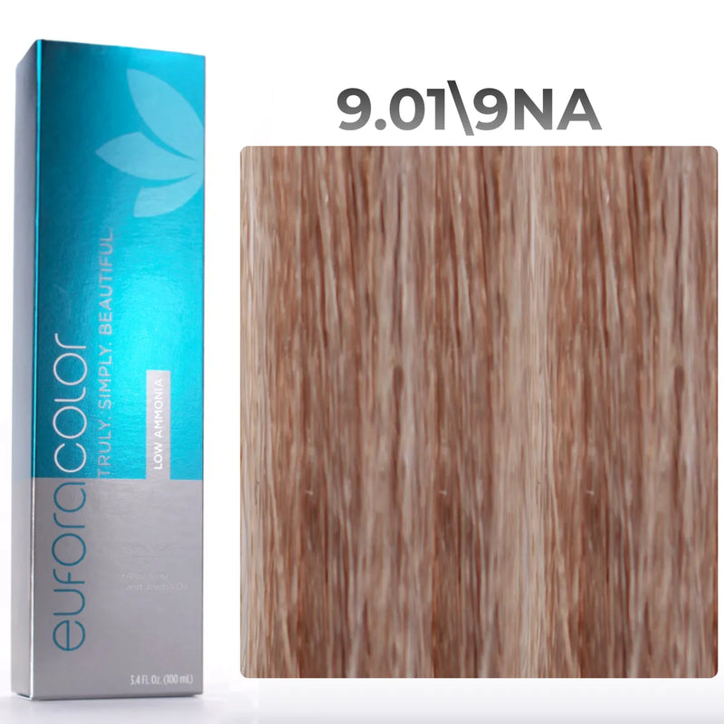 9.01\9NA - Very Light Natural Ash Blonde - Low Ammonia - 100ml