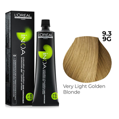 9.3/9G - Very Light Golden Blonde - Inoa Gold Naturals