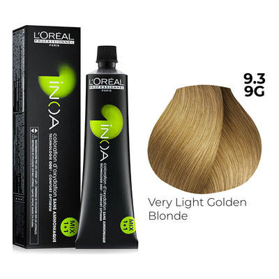 9.3/9G - Very Light Golden Blonde - Inoa Golds