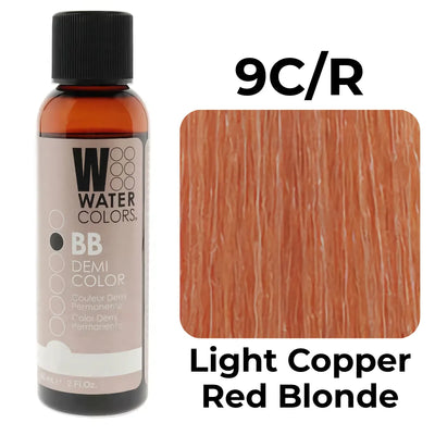 9C/R - Light Copper Red Blonde - Watercolors BB Demi