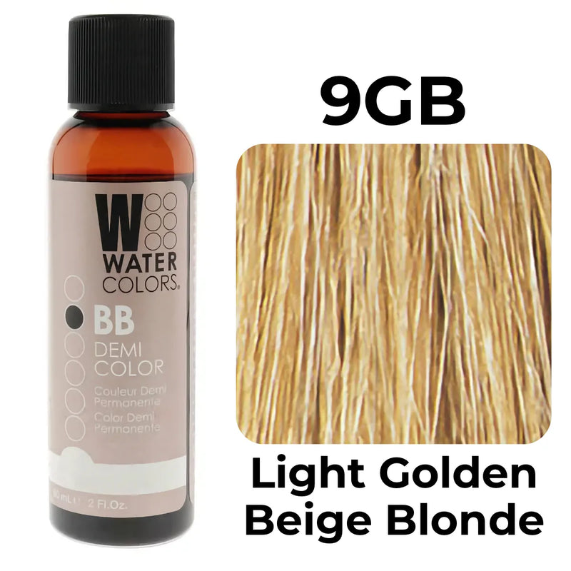 9GB - Light Golden Beige Blonde - Watercolors BB Demi