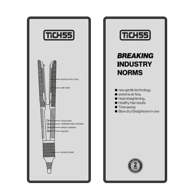 Al Pro Air Iron with Case