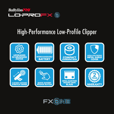 BaBylissPRO FXONE™ LO-PROFX Clipper