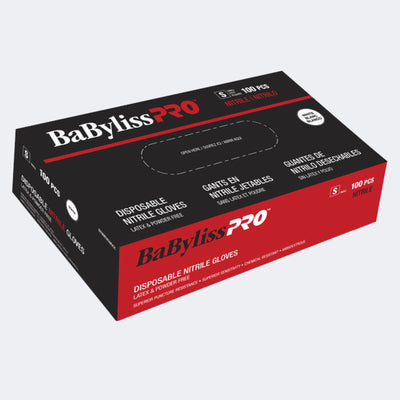 BaBylissPRO Disposable Powder Free Nitrile Gloves