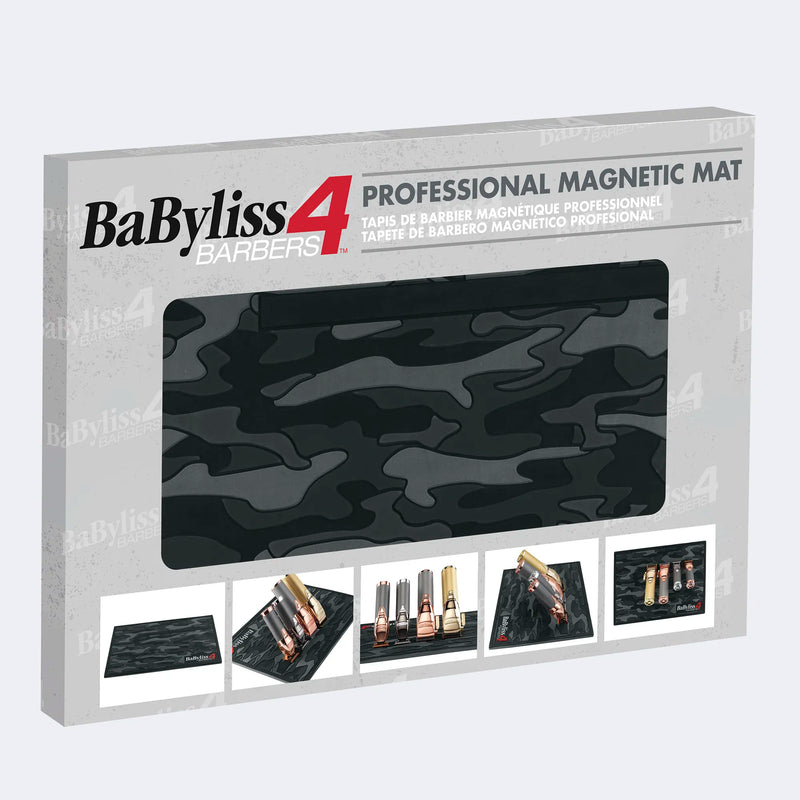 BaBylissPRO Black Camo Magnetic Strip Barber Mat