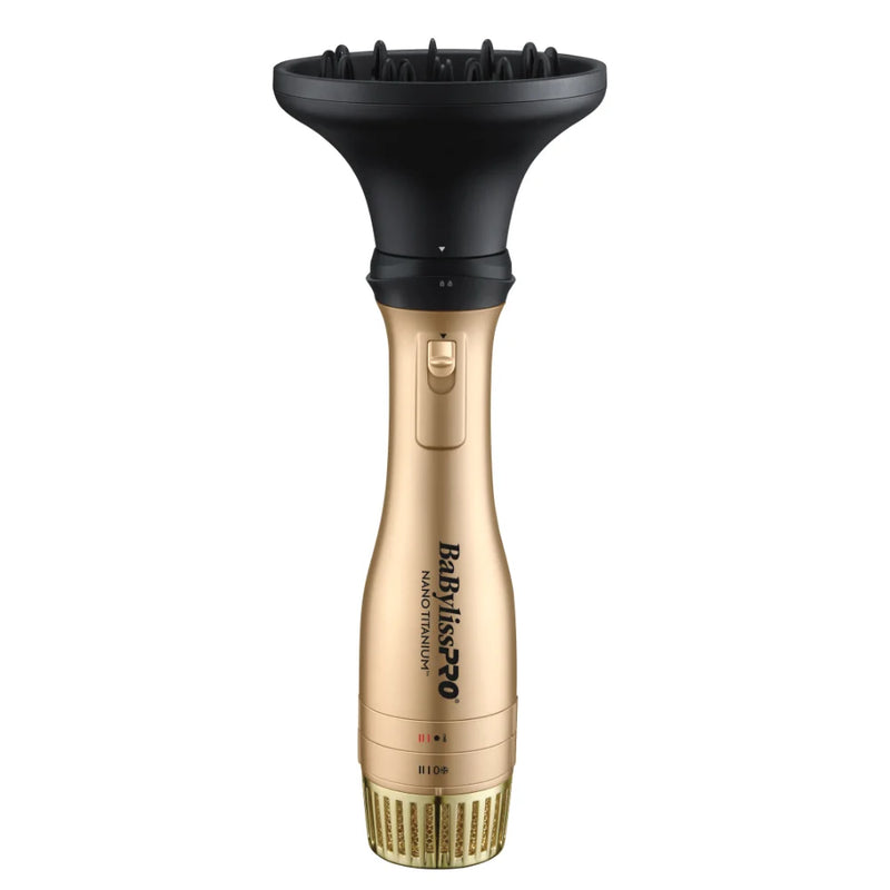 BaBylissPRO Nano Titanium - Limited Edition - DETACHABLE 3-IN-1 HOT AIR BRUSH & DRYER 2-1/2in