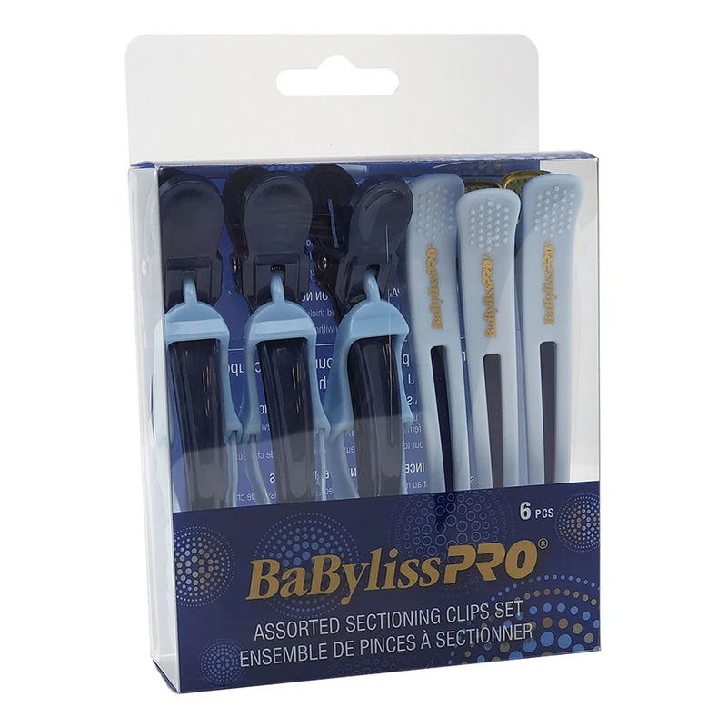 BaBylissPRO - Limited Edition Assorted Sectioning Clips 6/PK