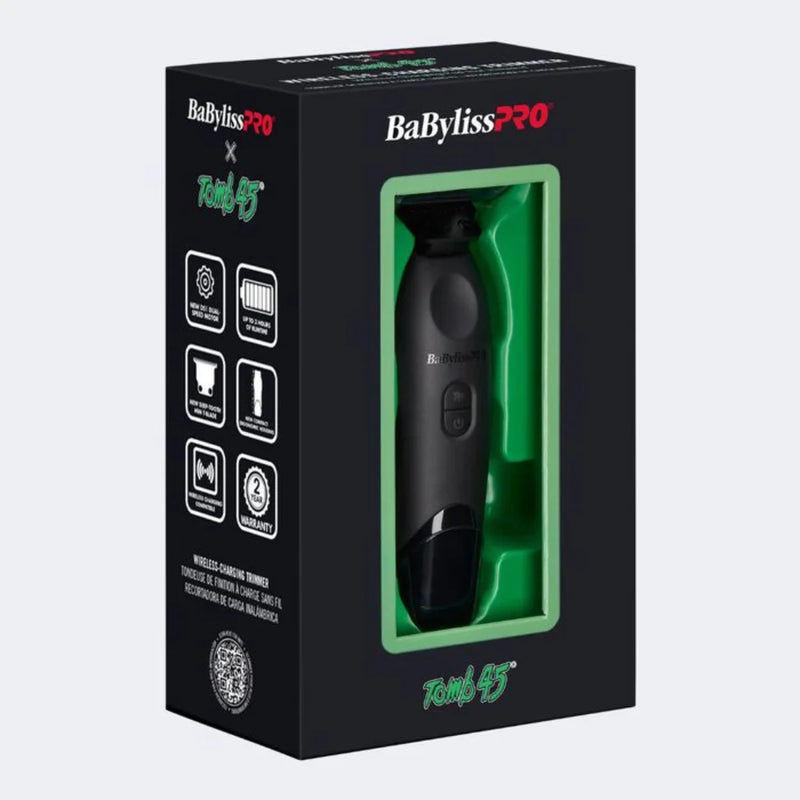 BaBylissPRO® x Tomb45® Wireless-Charging Trimmer