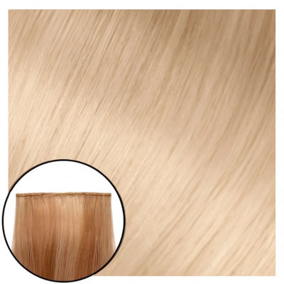 Ideal Hybrid Weft - Straight - (#60)-Patsy - Natural - Light Ash Blonde - 18.5"