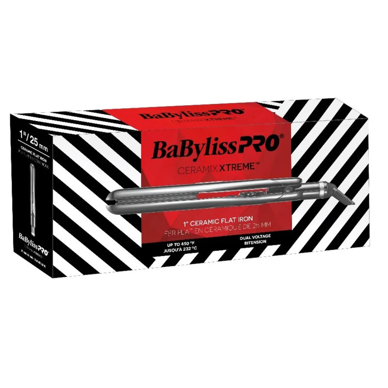 BabylissPRO Ceramix Xtreme - CERAMIC FLAT IRON 1in