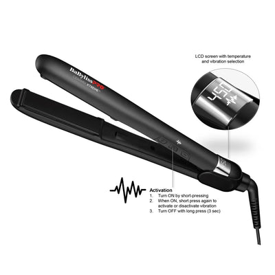 BabylissPRO Ceramix Xtreme Vibrating Ceramic Flat Iron 1in