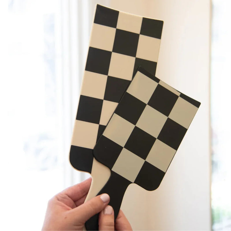 Paddle Pack -  Checked Out - Black and Cream