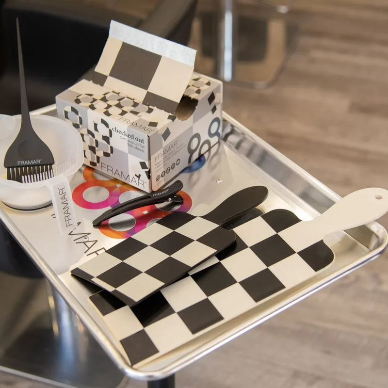 Paddle Pack -  Checked Out - Black and Cream