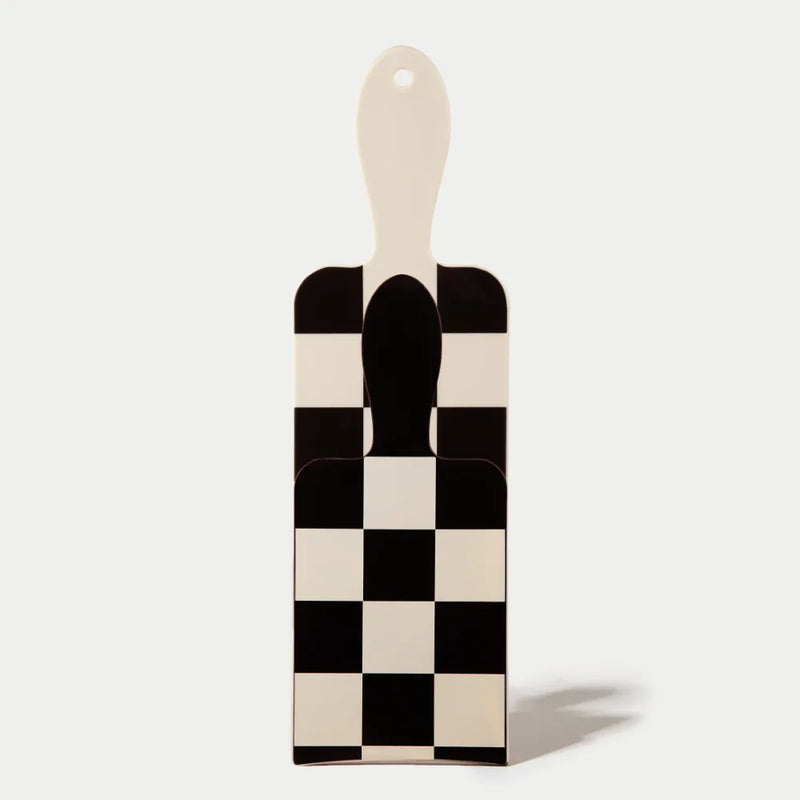 Paddle Pack -  Checked Out - Black and Cream