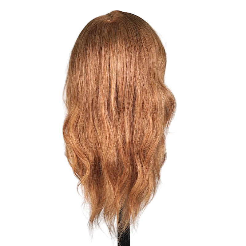 BROOKE 100% HUMAN HAIR MANNEQUIN LONG HAIR TRAINING HEAD