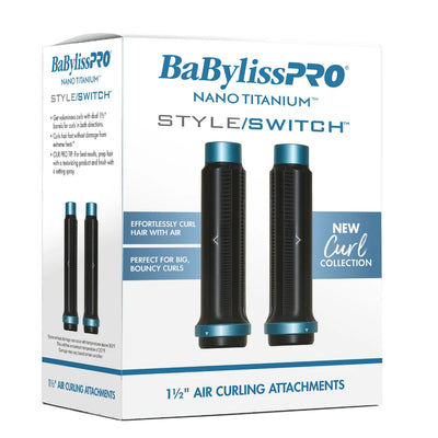 BaBylissPRO Nano Titanium - StyleSwitch - Ionic Multi-Styler & Dryer with Attachment