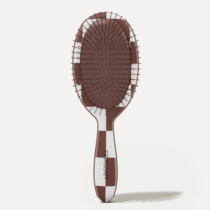Detangle Brush - Checked Out - Chocolate
