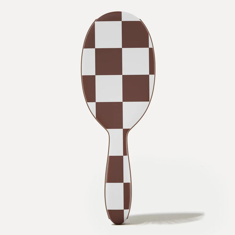 Detangle Brush - Checked Out - Chocolate