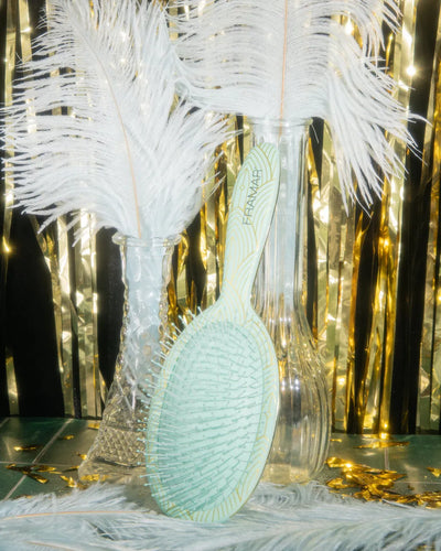 Limited Edition Detangle Brush - Cheers Haters - Great Gatsby