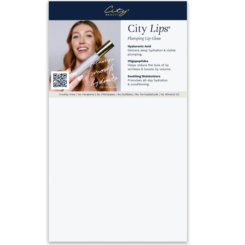 City Lips - Empty Display C/W Header/Back Card