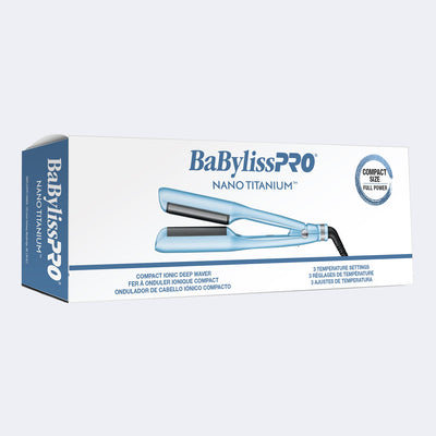 Babyliss Pro NANO TITANIUM™ COMPACT IONIC DEEP WAVER