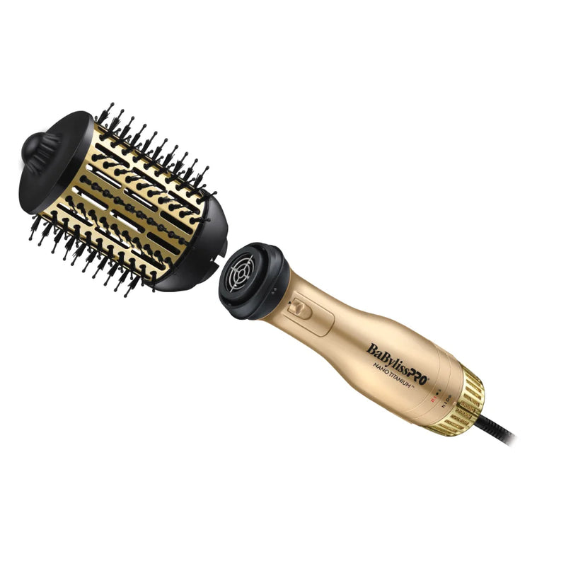 BaBylissPRO Nano Titanium - Limited Edition - DETACHABLE 3-IN-1 HOT AIR BRUSH & DRYER 2-1/2in