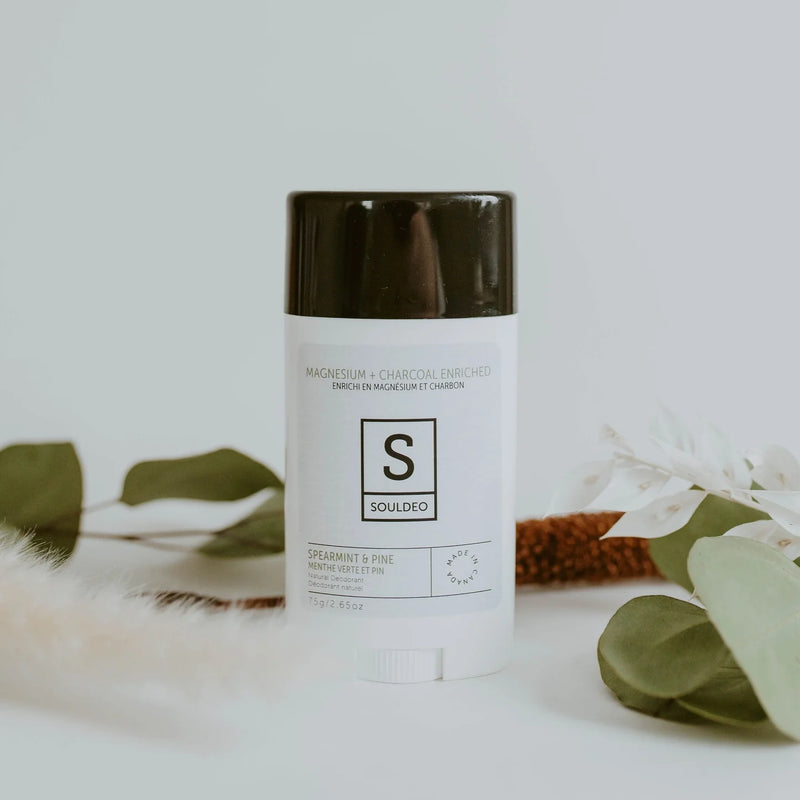 DEODORANT STICK - SPEARMINT + PINE - 75g