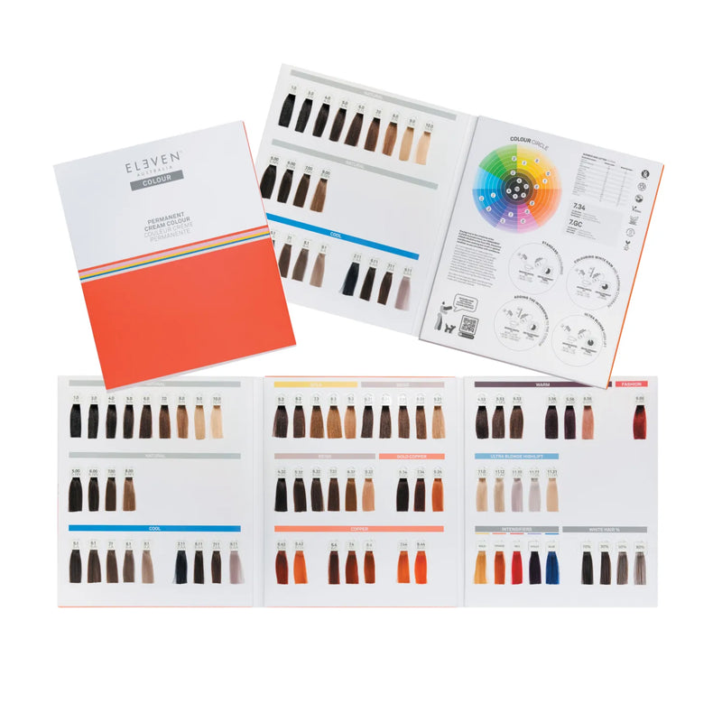 Eleven Australia Permanent Cream Colour Swatchbook – International Beauty